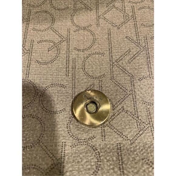 Calvin Klein mini Beige Logo HAND OR SHOULDER BAG - Picture 10 of 12